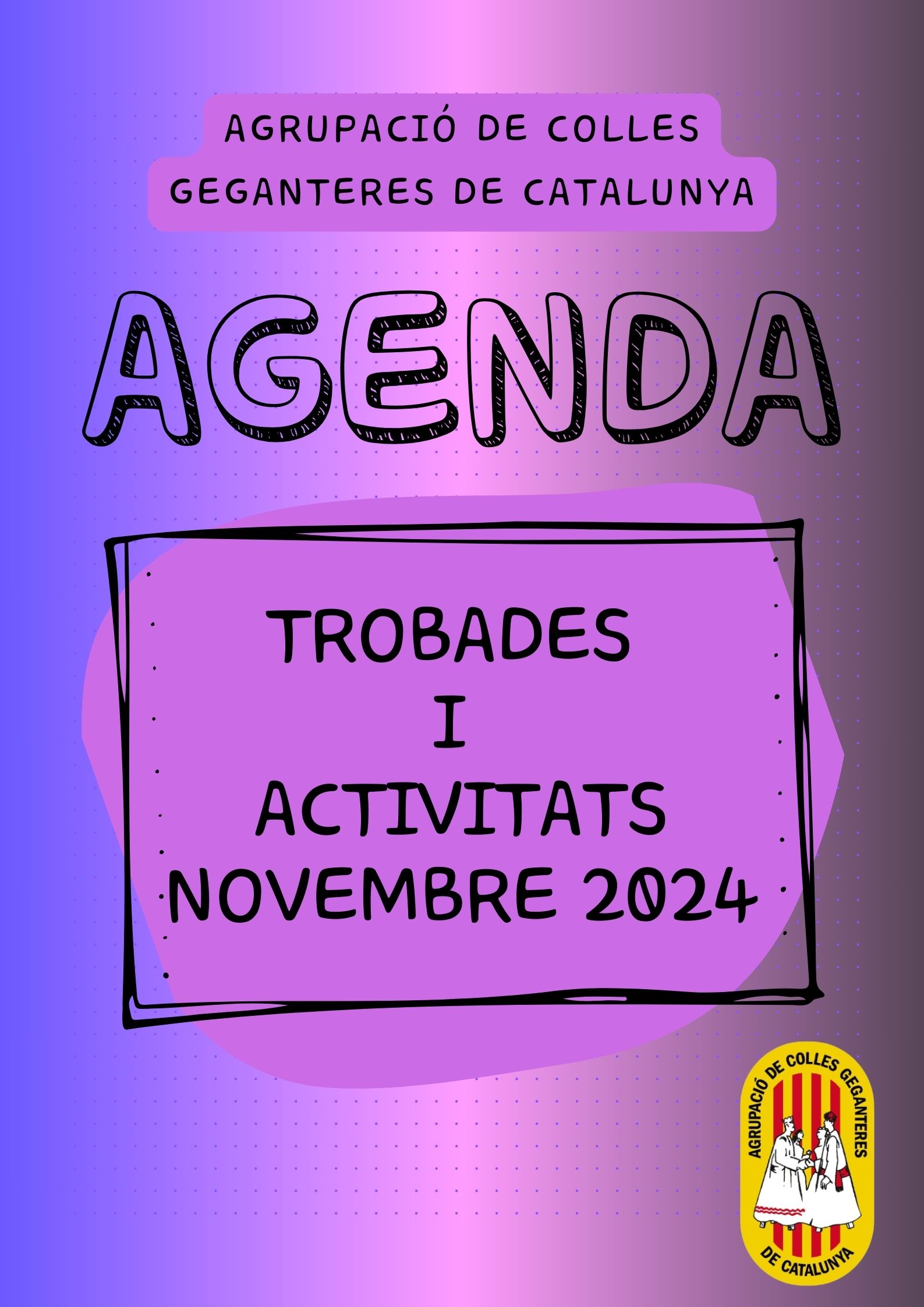 Agenda novembre